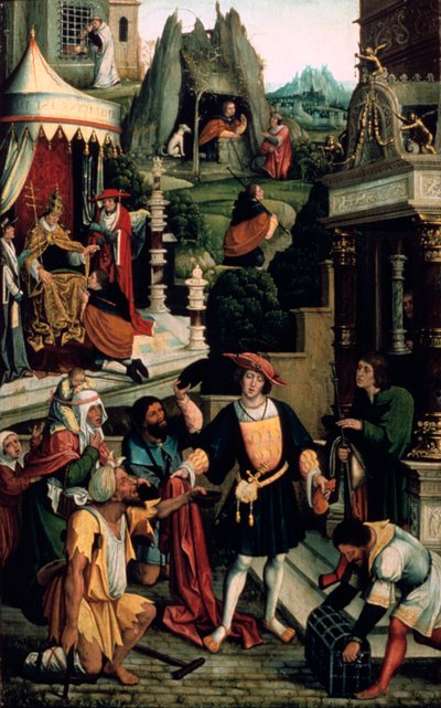 Légende de Saint Roch, 16ème siècle - Bernard van Orley