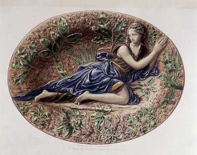 Madeleine au désert - Plat céramique, dans « L
