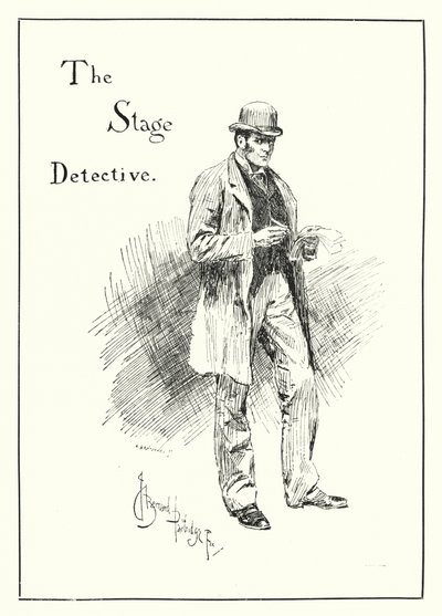 Le détective de scène - Bernard (after) Partridge