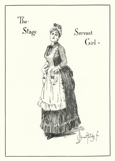 La Servante de Scène - Bernard (after) Partridge