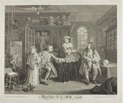 Planche Trois, de Marriage à la Mode - Bernard Baron