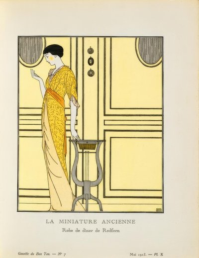 Robe de dîner de Redfern - Bernard Boutet de Monvel