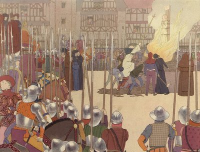 Le bûcher de Jeanne d