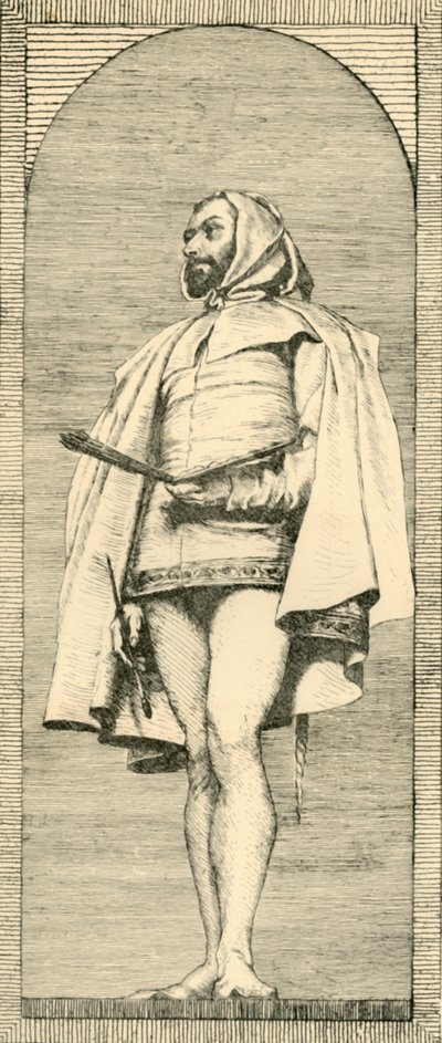 Giovanni Cimabue : dessin pour une mosaïque, vers 1868, 1881 - Bernard Collier