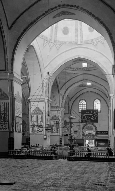 Intérieur de la Grande Mosquée de Çamlıca, Istanbul - Bernard F. Rogers