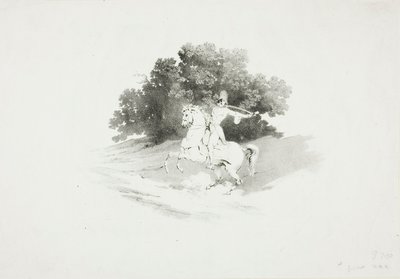 Trompettiste à cheval - Bernard Gaillot