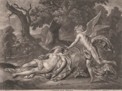 Cupidon et Psyché - Bernard Lens