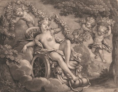 Flore et putti - Bernard Lens