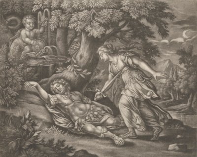 Scène mythologique - Bernard Lens