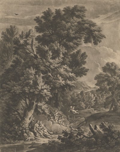 Vénus et Adonis - Bernard Lens
