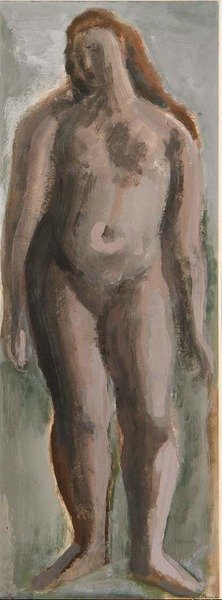 Figure Féminine Debout - Bernard Meninsky