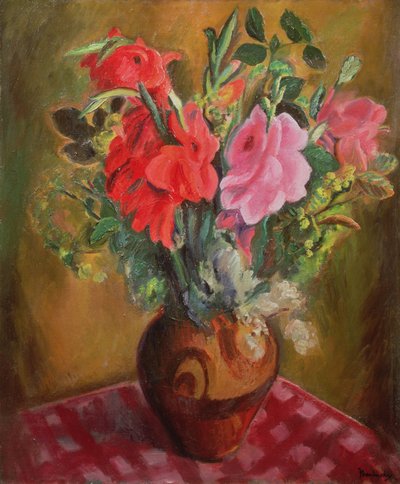 Nature morte avec des fleurs - Bernard Meninsky