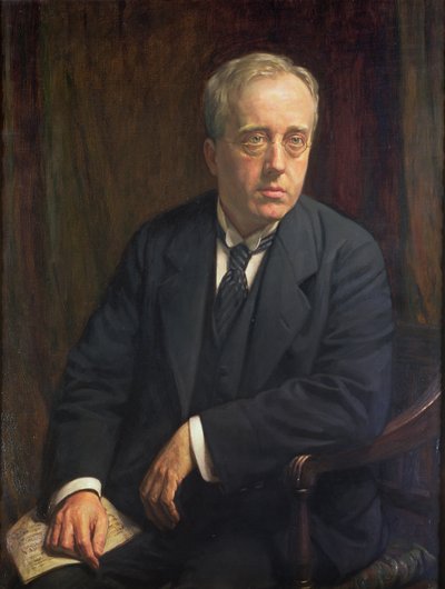 Portrait de Gustav Holst, 1923 - Bernard Munns