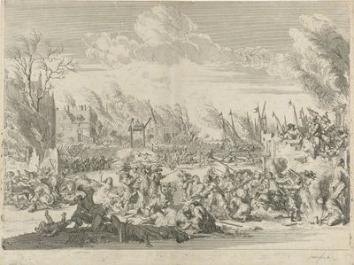 Atrocités françaises à Bodegraven et Zwammerdam, 1672 - Bernard Picart (workshop of)