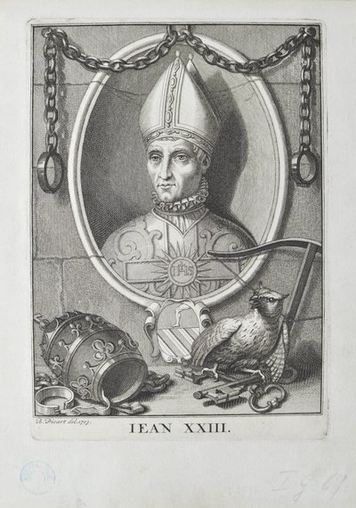 Antipape Jean XXIII Baldassare Cossa - Bernard Picart
