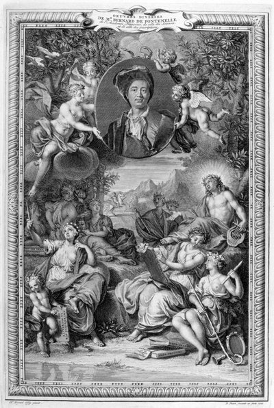 Bernard de Fontenelle, 1728-1729 - Bernard Picart
