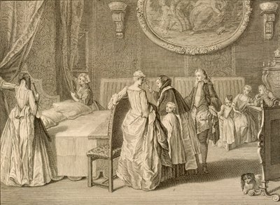 Bénédiction du lit nuptial, illustration de 