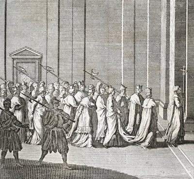 Différentes étapes du conclave, réunion des cardinaux pour l