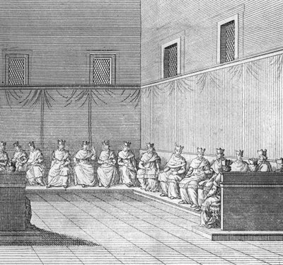 Différentes étapes du conclave, réunion des cardinaux pour l