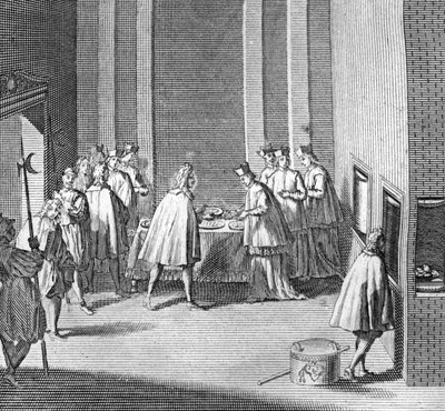 Différentes étapes du conclave, réunion des cardinaux pour l
