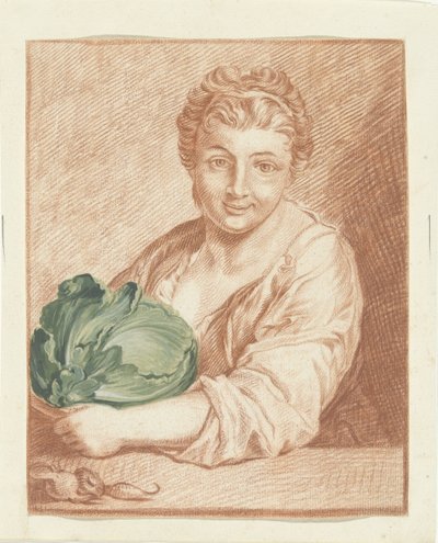 La fille au chou-fleur - Bernard Picart
