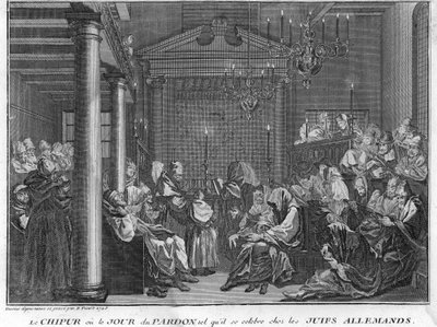 La fête de Kippour chez les Juifs allemands (Yom Kippour, Jour de l