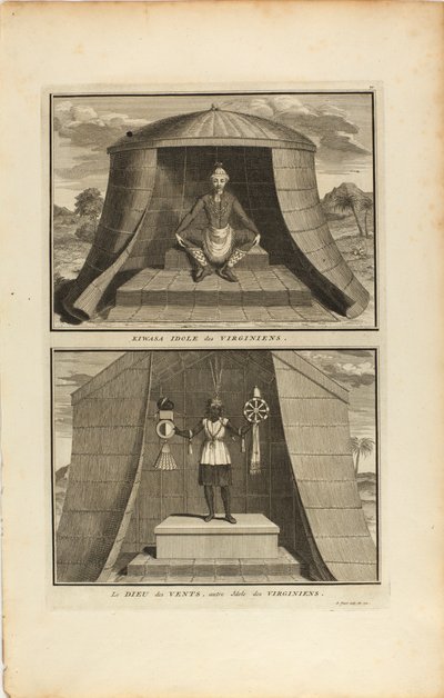 Kuvasa Idole Des Virginiens/Le Dieu Des Vents, Autre Jdote Des Virginiens - Bernard Picart