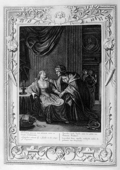 Leucothoé séduite par Apollon sous la forme d