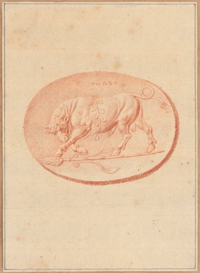 Un des six camées avec des sujets mythologiques et classiques - Bernard Picart
