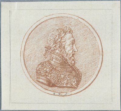 Portrait du roi Henri II de France, seconde moitié du XVIIe siècle - Bernard Picart