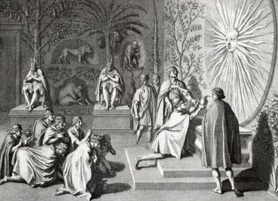 Adoration du soleil par les Incas - Bernard Picart
