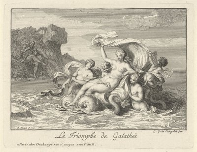 Triomphe de Galatée - Bernard Picart