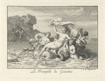 Le Triomphe de Galatée - Bernard Picart
