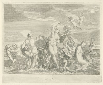 Triomphe de Galatée - Bernard Picart
