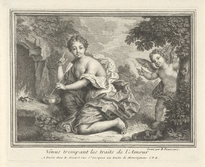 Vénus avec les flèches de l