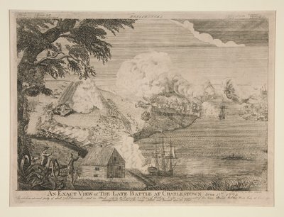 Vue exacte de la dernière bataille à Charlestown (Bunker Hill) - Bernard Romans