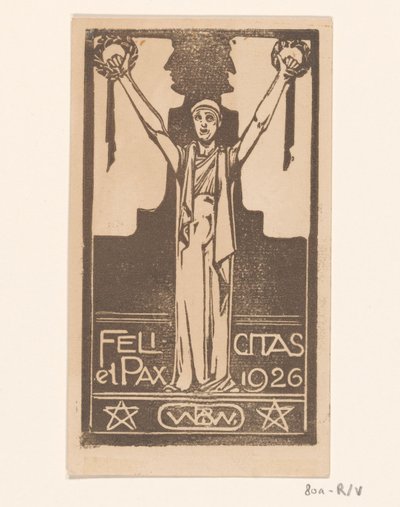 Felicitas et Pax 1926 - Bernard Willem Wierink