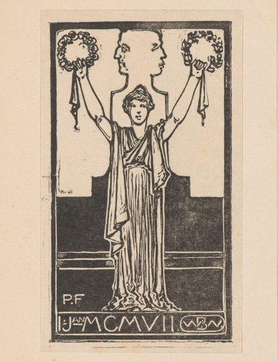 Femme en habit romain - Bernard Willem Wierink