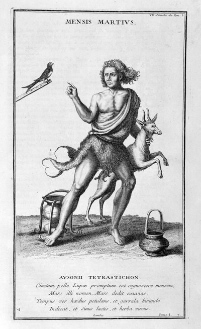 Une représentation de mars - Bernard de Montfaucon