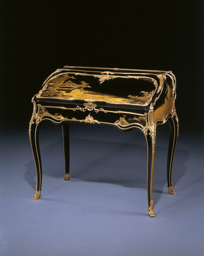 Bureau en pente Louis XIV, vers 1750 - Bernard van (attr. to) Risenburgh II