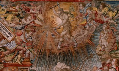 Série Les Honneurs. Fortune, Le chemin des Honneurs. Cinquième tapisserie de la série - Bernard van Orley