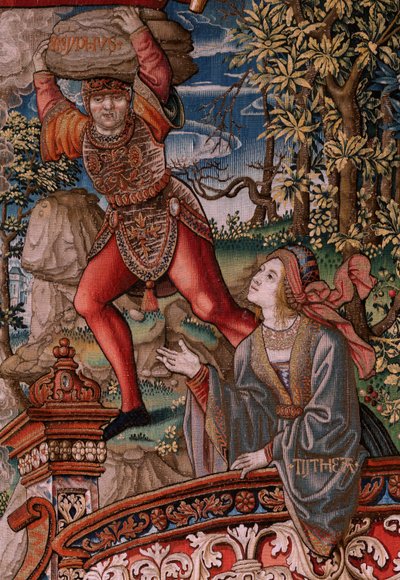 Série Les Honneurs. Justice. Neuvième tapisserie de la série - Bernard van Orley