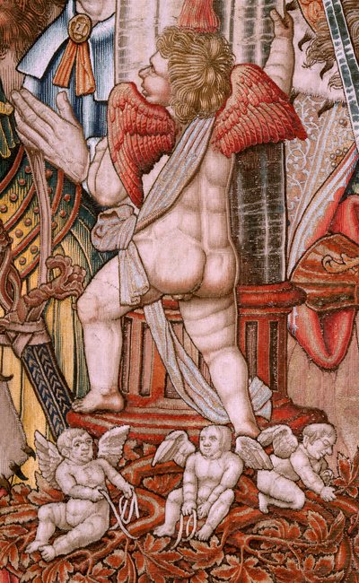 Série Les Honneurs. Noblesse. Quatrième tapisserie de la série - Bernard van Orley