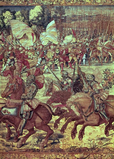 La Bataille de Pavie (détail) - Bernard van Orley