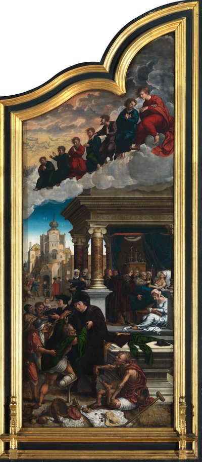 Le Jugement dernier et les Sept Actes de Miséricorde - Bernard van Orley