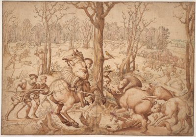 Chasse au sanglier - Bernard van Orley