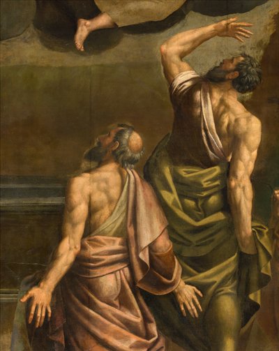 Abside, Retable de Bernardino Gatti dit Il Sojaro complété par Giovanni Battista Trotti dit IL Malosso, Assomption de la Vierge - Bernardino Gatti