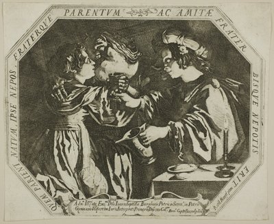 Loth et ses filles - Bernardino Capitelli