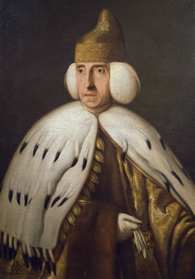 Portrait du Doge Ludovico Manin - Bernardino Castelli