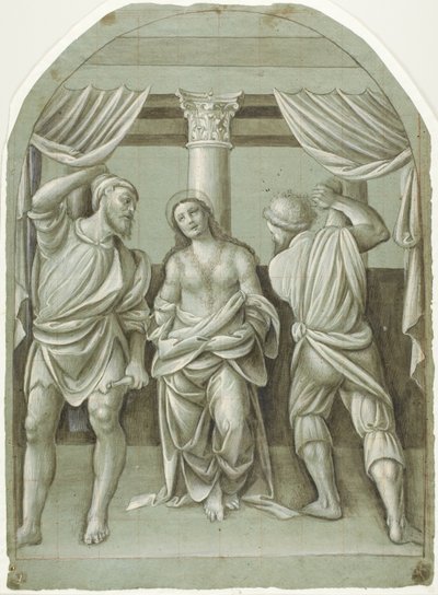 Flagellation de Sainte Catherine - Bernardino Lanino